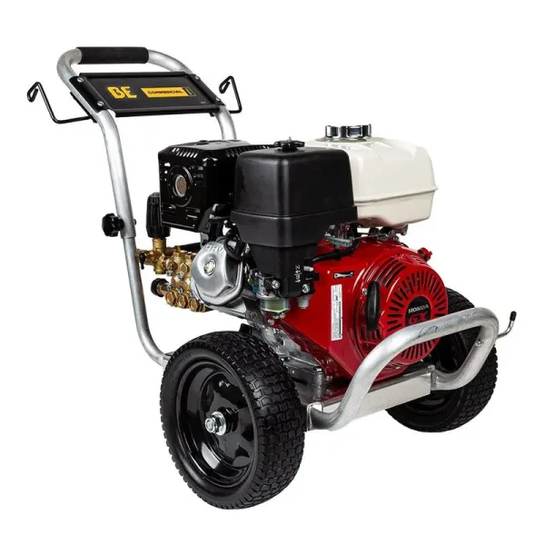 BE Power Equipment 2,500 PSI - 3.0 GPM Gas Pressure Washer with Honda GX200 Engine and AR Triplex Pump