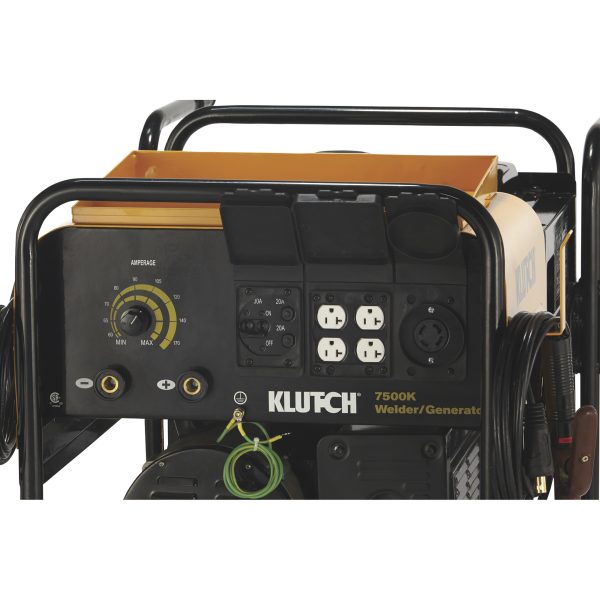 Klutch 7500K Arc Welder/Generator - 6,000 Watt