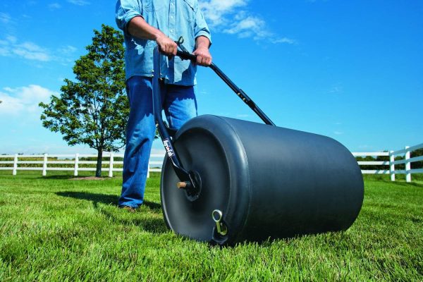 Agri-Fab 45-0267 18-inch by 24-inch Poly Push Tow Lawn Roller,Black