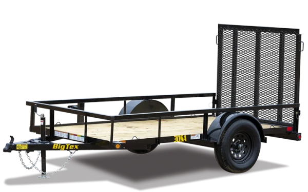 Big Tex 30SA Single Axle Utility Trailer-8ft