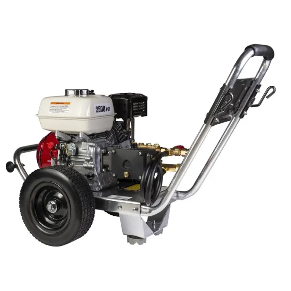 BE Power Equipment 2,500 PSI - 3.0 GPM Gas Pressure Washer with Honda GX200 Engine and AR Triplex Pump