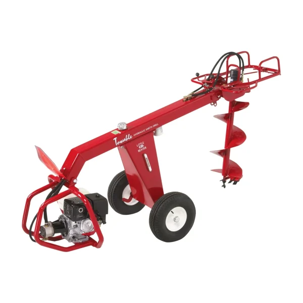 Little Beaver Hydraulic Towable Drill 11 HP Honda With Tow Bar - HYD-TB11H