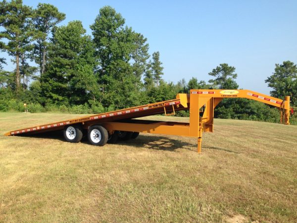 Econoline Single Axle Tilt 14' Trailer