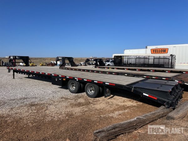 Texas Pride FT835524KGN 40 ft T/A Gooseneck Flatbed Trailer