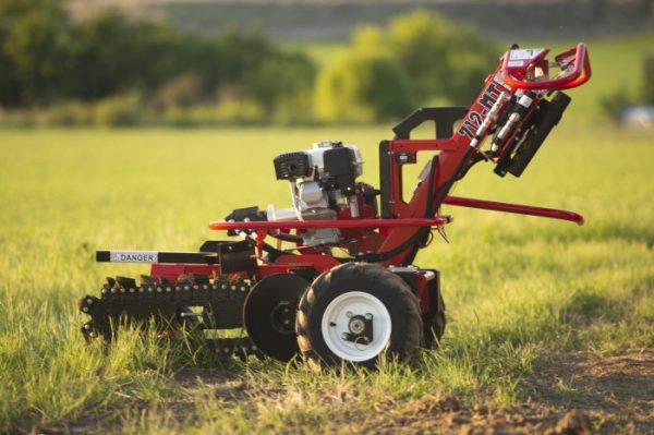 Baretto 712MTH Micro Trencher Walk Behind Self Propelled