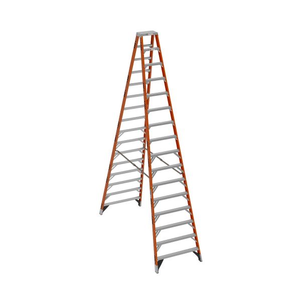 Werner 16ft Type IA Fiberglass Twin Ladder