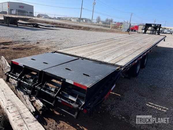 Texas Pride FT835524KGN 40 ft T/A Gooseneck Flatbed Trailer