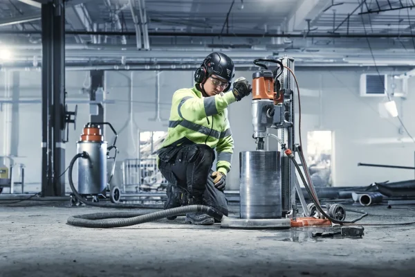 Husqvarna DMS 400 ATS Concrete Core Drill - Core Rig - Image 4