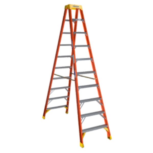 Werner 10ft Type IA Fiberglass Twin Ladder - T6210