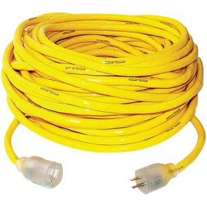 Ace Hardware Yellow Jacket Outdoor 100 ft. L Yellow Extension Cord