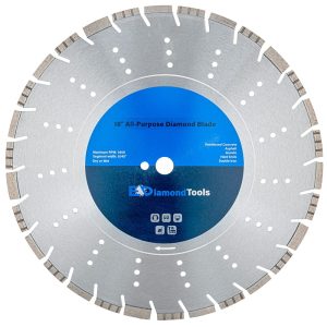 Diamond Blade 18in Universal Cut, floor saw