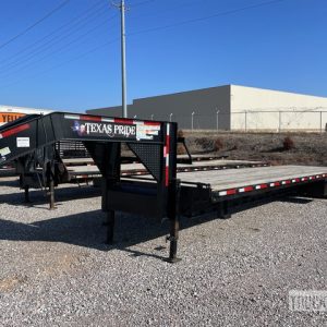 Texas Pride FT835524KGN 40 ft T/A Gooseneck Flatbed Trailer